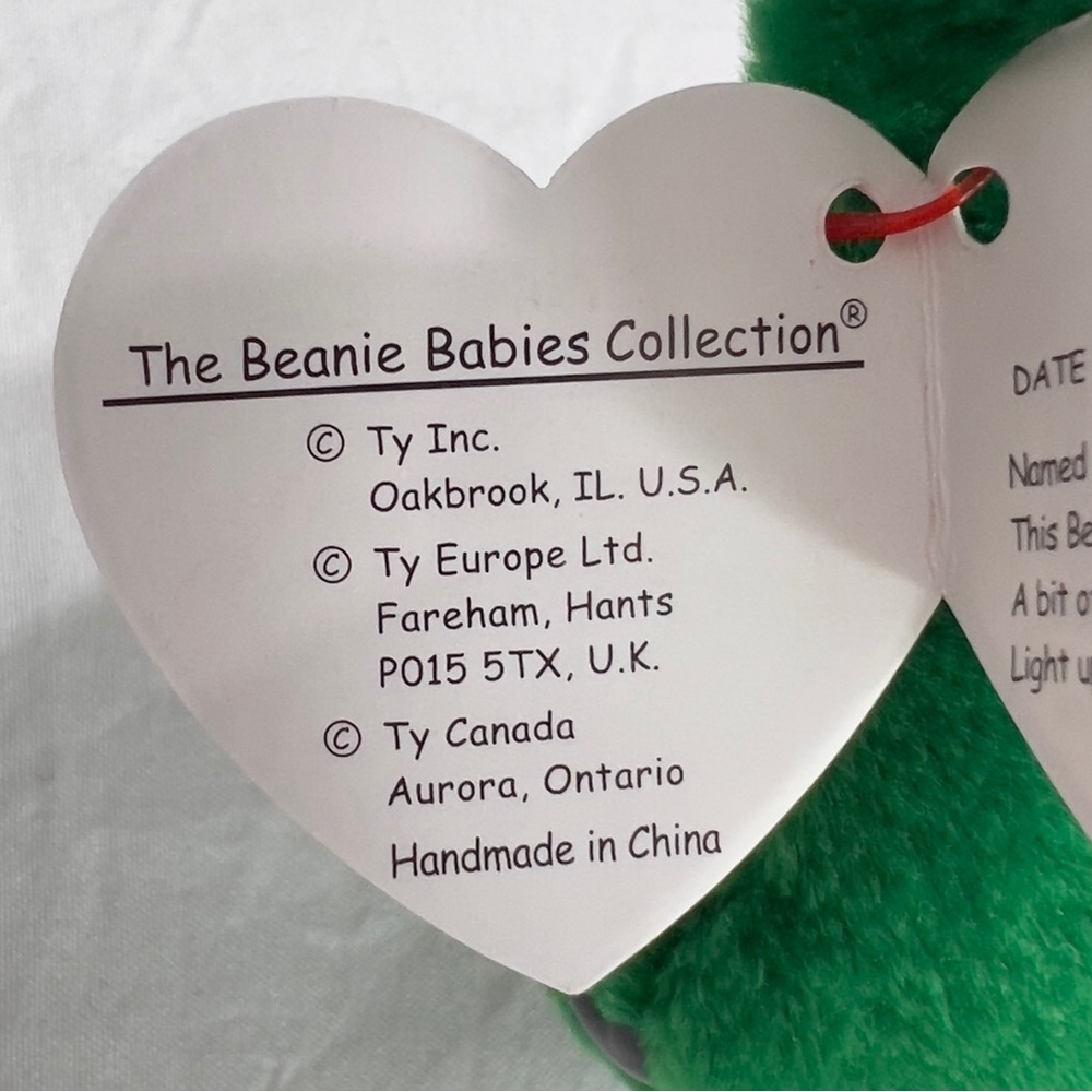 Erin Beanie Baby - 474 - Picture 4 of 12